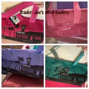 Trader Joe’s qty 4 lunch box Mini colors NEW